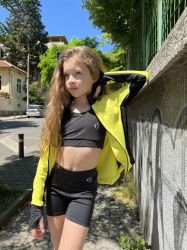 Kids' Full-Zip hoodie КHEALTH LIME AIR