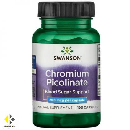 CHROMIUM PICOLINATE SWANSON 200 mg