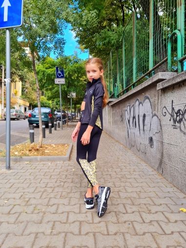 Kids' Full-Zip hoodie КHEALTH ILLUMINATION LIME