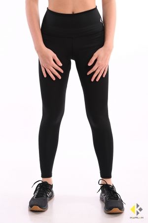 Women's high waist sports long leggings   KHEALTH ERGOFIT BLACK