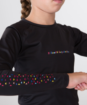 Kids' Long Sleeve Shirt KHEALTH RAINBOW