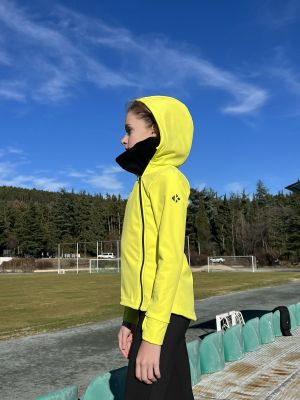 Kids' Full-Zip hoodie КHEALTH WATERPROOF LIME
