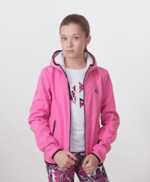 Kids' Full-Zip jacket KHEALTH WATERPROOF PINK