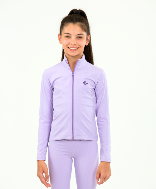 Kids' Full-Zip jacket KHEALTH LILAC FOLW