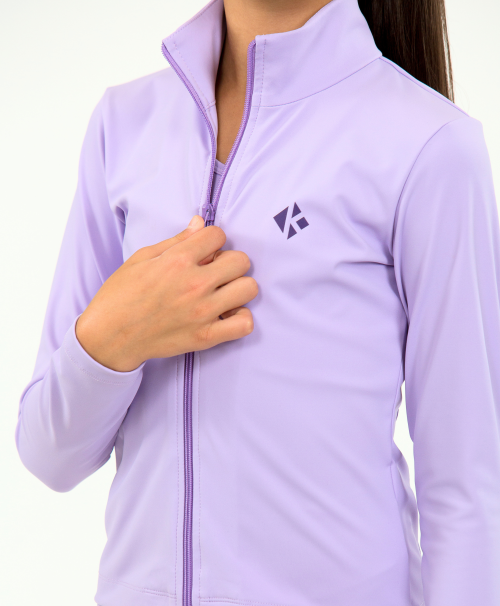 Kids' Full-Zip jacket KHEALTH LILAC FOLW