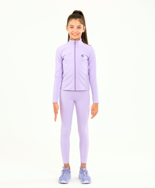 Kids' Full-Zip jacket KHEALTH LILAC FOLW